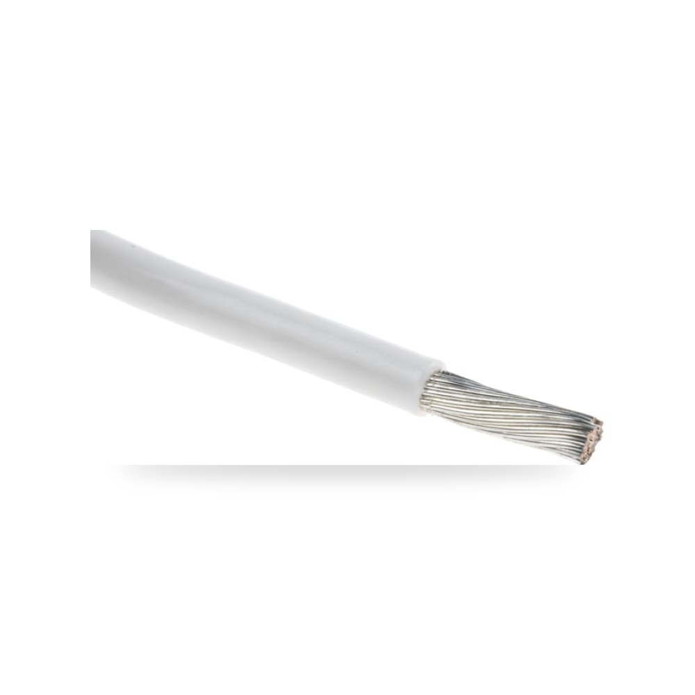 سلك توصيل مرن بوردات 12 AWG أبيض 100 طراز ريمكو للتوريدات الصناعية (Reemco Industrial) موديل