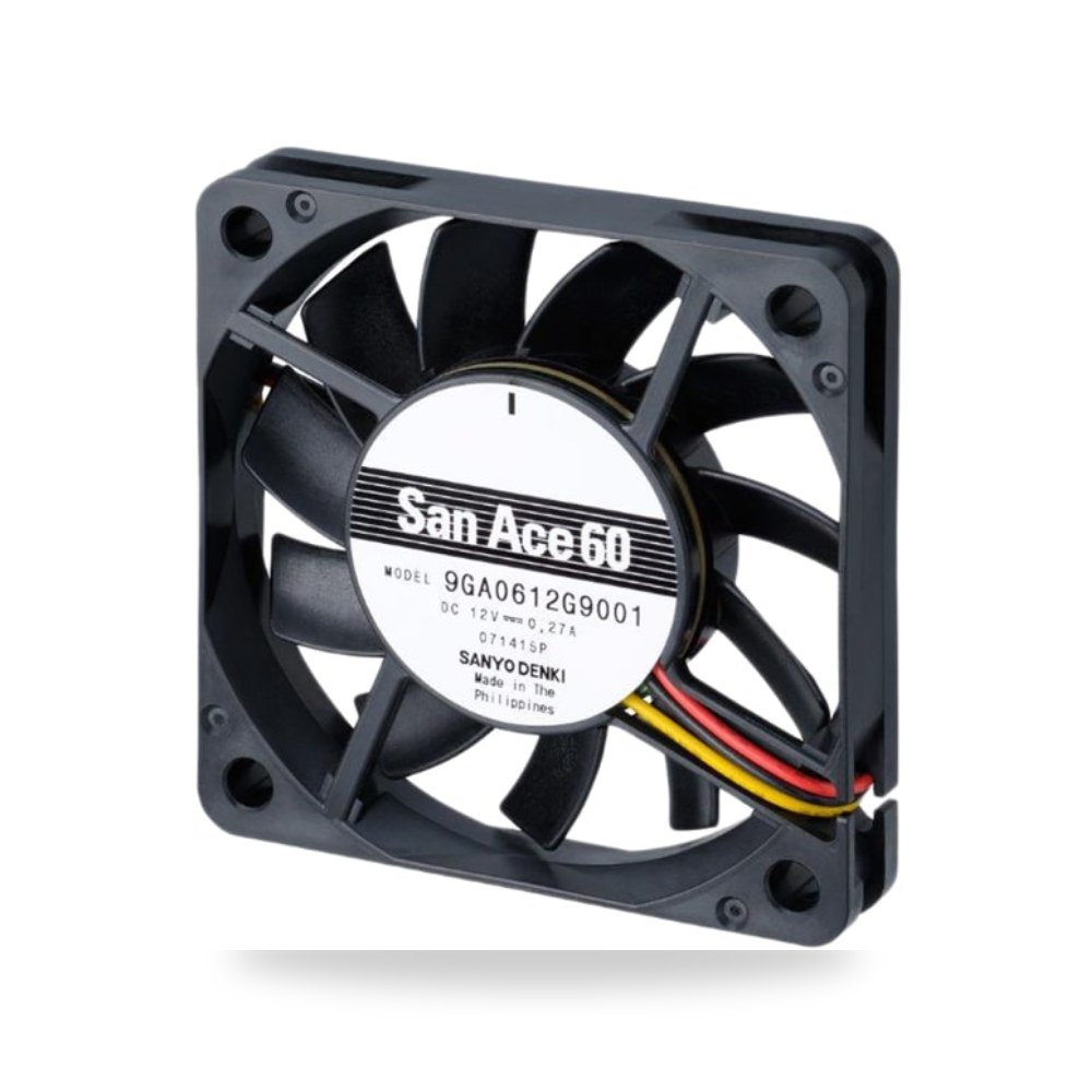 مروحة تبريد محورية للكبائن 12V DC 60 طراز X ريمكو للتوريدات الصناعية (Reemco Industrial)
