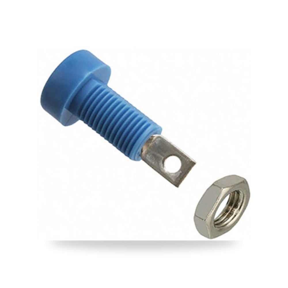 قابس موزة فحص واختبار 4 مم أزرق طراز F معتمد ريمكو للتوريدات الصناعية (Reemco Industrial)