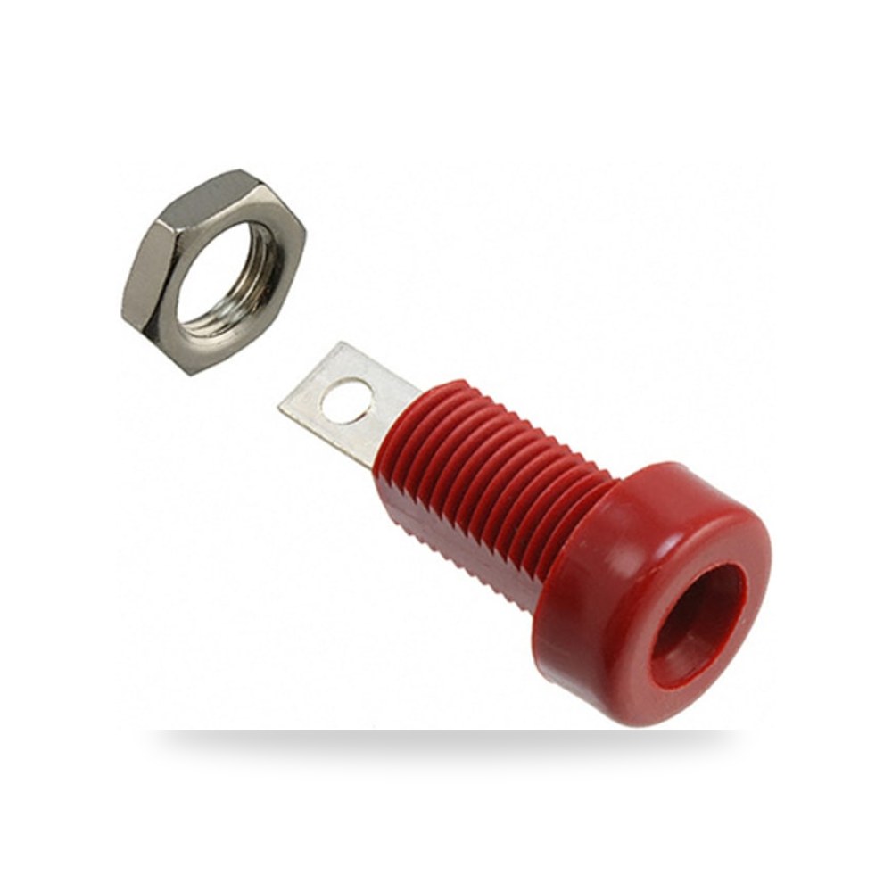 قابس موزة فحص واختبار 4 مم أحمر طراز K شاق RS ريمكو للتوريدات الصناعية (Reemco Industrial)