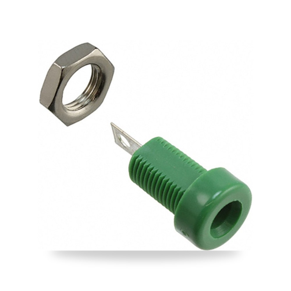 قابس موزة فحص واختبار 4 مم أخضر طراز A معتمد ريمكو للتوريدات الصناعية (Reemco Industrial)