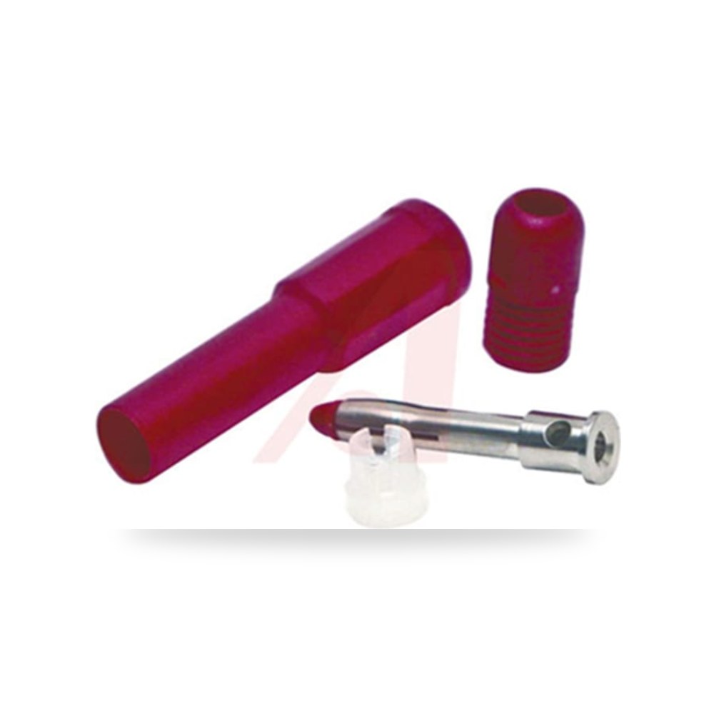 قابس موزة فحص واختبار 4 مم أحمر طراز L شاق RS ريمكو للتوريدات الصناعية (Reemco Industrial)