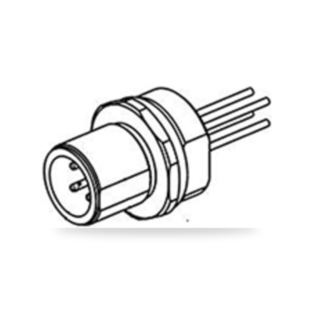 موصل دائري صناعي معتمد M12 8 أطراف ذكر طراز A ريمكو للتوريدات الصناعية (Reemco Industrial)