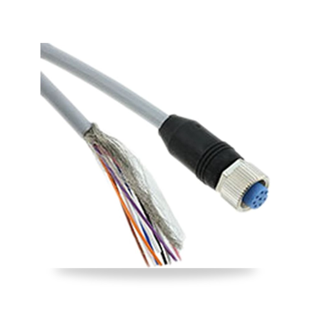 كابل توصيل حساسات ومشغلات 8 طراز L صناعي RS ريمكو للتوريدات الصناعية (Reemco Industrial)