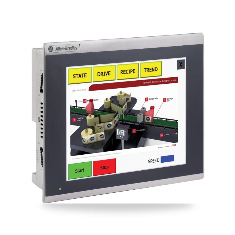 شاشة لمس مقاومية لوحات HMI 10 in معتمد ريمكو للتوريدات الصناعية (Reemco Industrial)