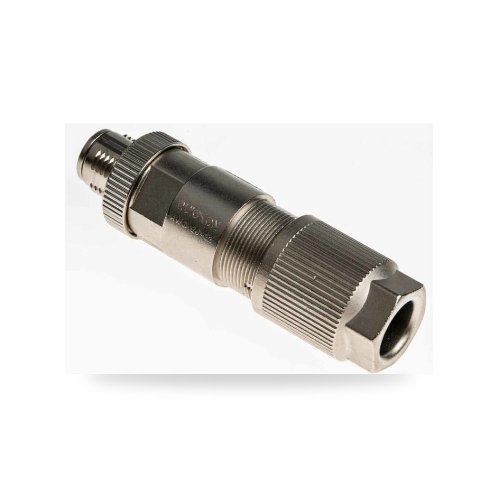 موصل دائري صناعي معتمد M12 8 أطراف كابل طراز ريمكو للتوريدات الصناعية (Reemco Industrial)
