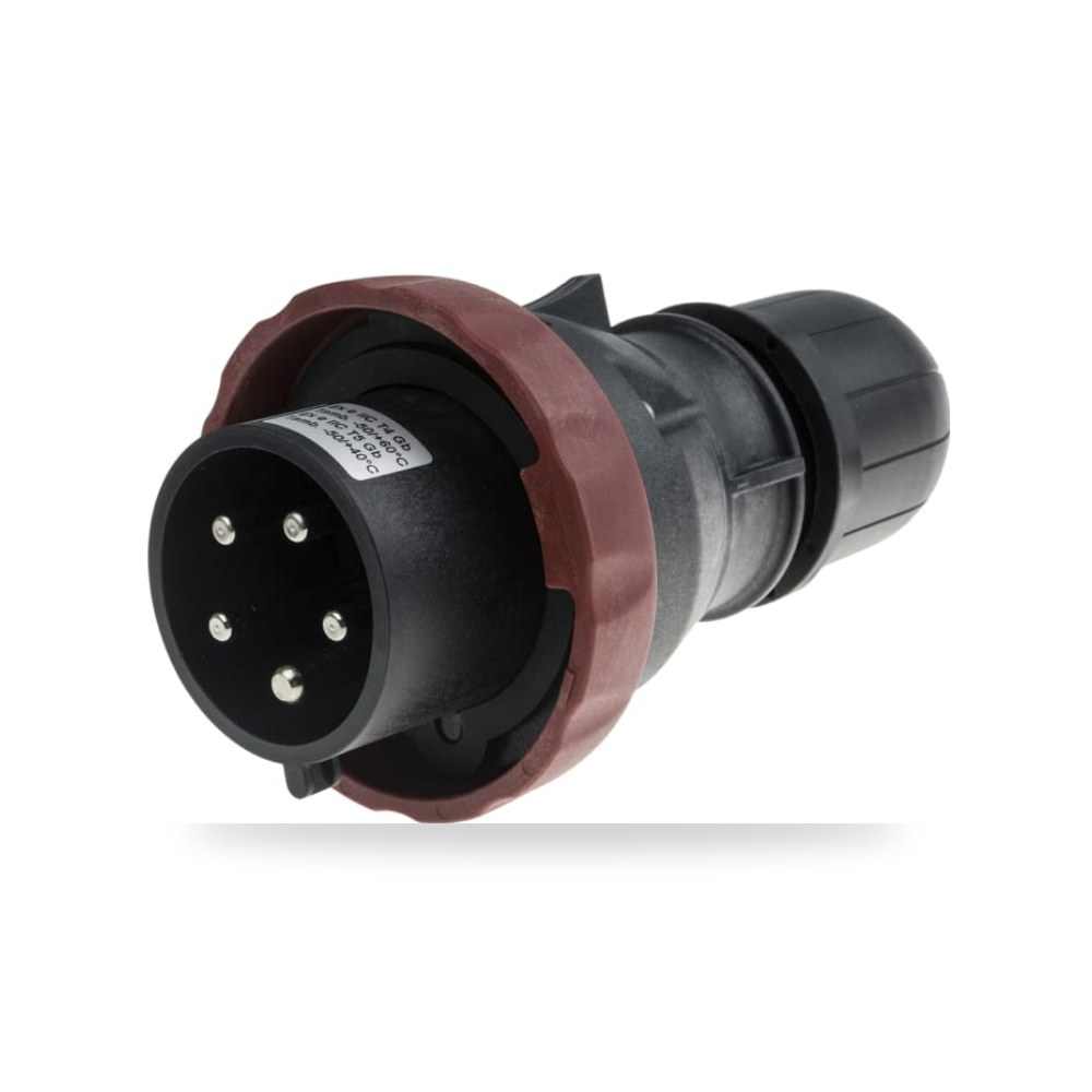 موصل قدرة كهربائي صناعي 32A 346V أحمر RS PRO ريمكو للتوريدات الصناعية (Reemco Industrial)