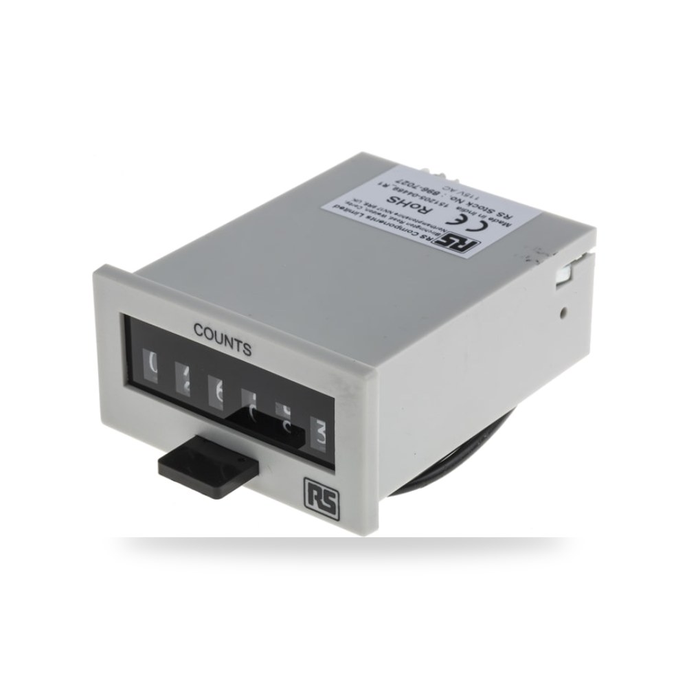 عداد ساعات تشغيل لوحات فئة N A صناعي RS PRO ريمكو للتوريدات الصناعية (Reemco Industrial)