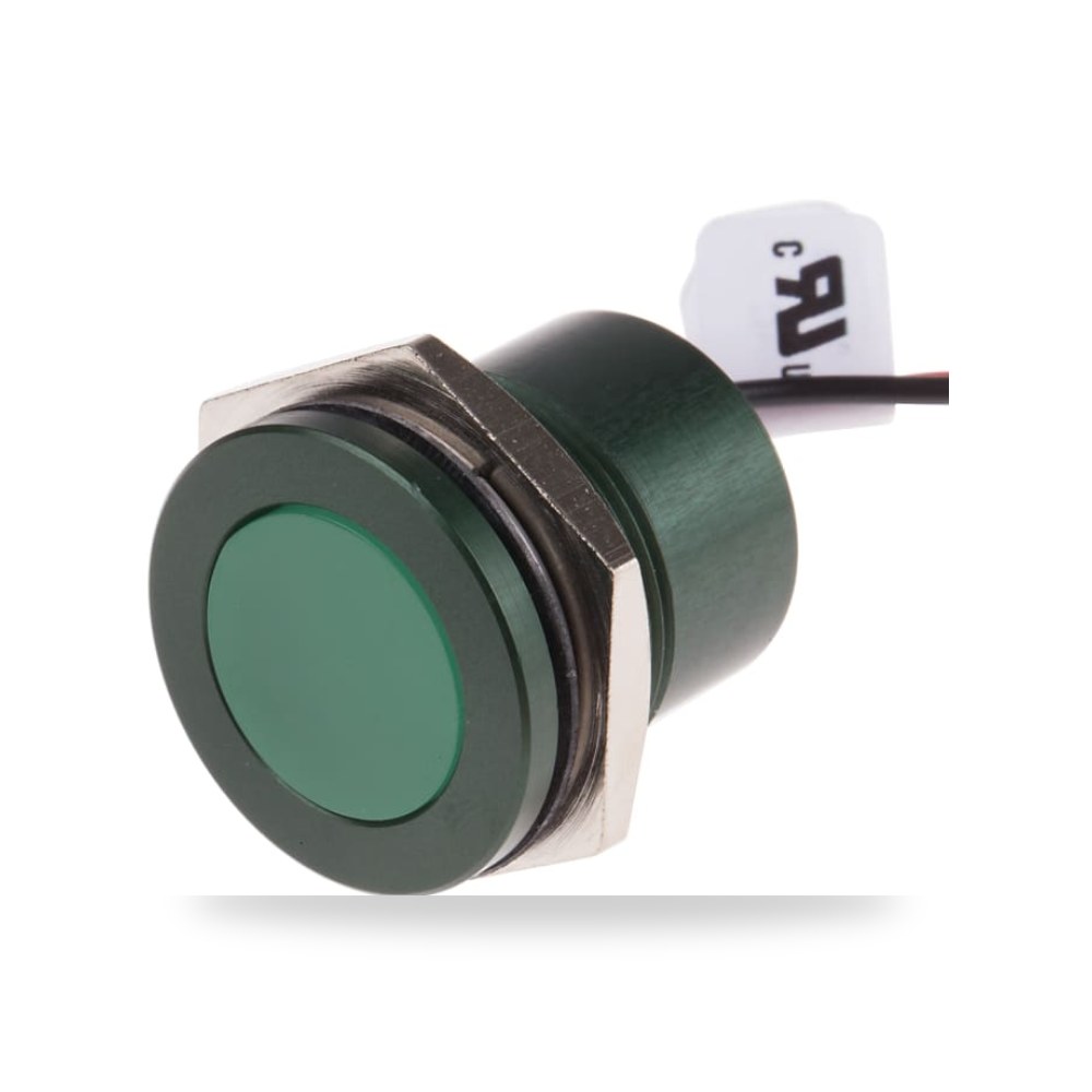لمبة بيان وإشارة لوحات 220V AC أخضر عزل متطور ريمكو للتوريدات الصناعية (Reemco Industrial)