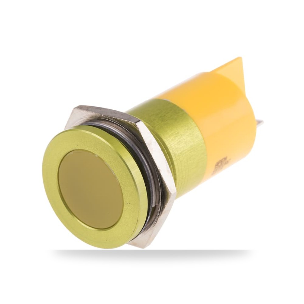 لمبة بيان وإشارة لوحات 220V AC أصفر عزل متطور ريمكو للتوريدات الصناعية (Reemco Industrial)