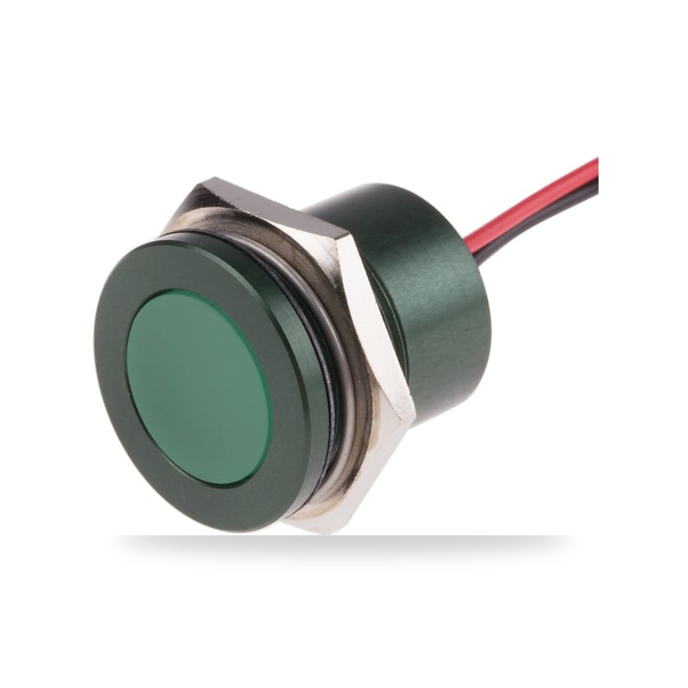 لمبة بيان وإشارة لوحات 24V AC أخضر عالي ريمكو للتوريدات الصناعية (Reemco Industrial) موديل
