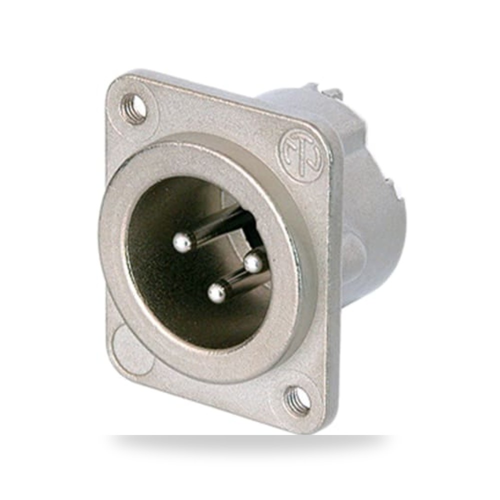 موصل إشارات وفيش XLR صوتي صناعي طراز L صناعي ريمكو للتوريدات الصناعية (Reemco Industrial)
