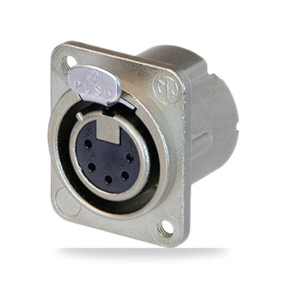 موصل إشارات وفيش XLR صوتي صناعي طراز L معتمد ريمكو للتوريدات الصناعية (Reemco Industrial)