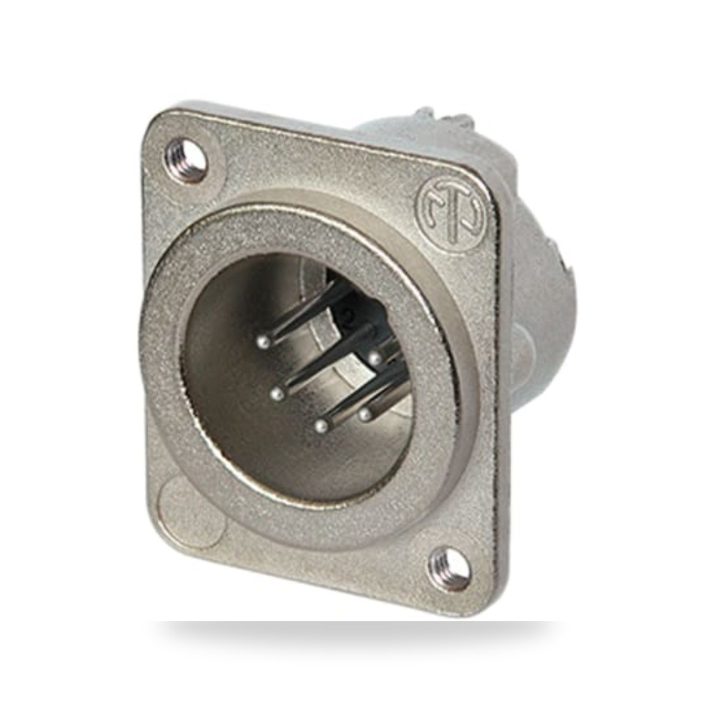 موصل إشارات وفيش XLR صوتي صناعي طراز L شاق RS ريمكو للتوريدات الصناعية (Reemco Industrial)