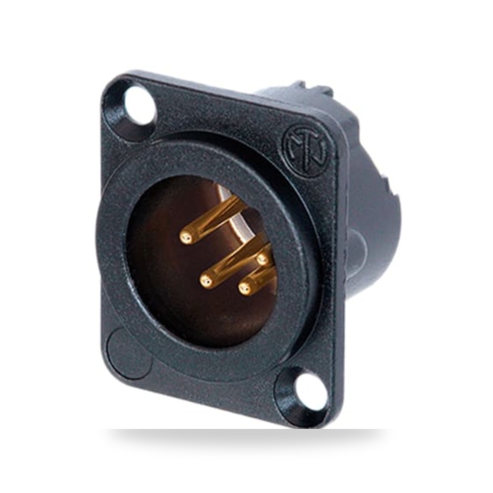 موصل إشارات وفيش XLR صوتي صناعي طراز L متين ريمكو للتوريدات الصناعية (Reemco Industrial)
