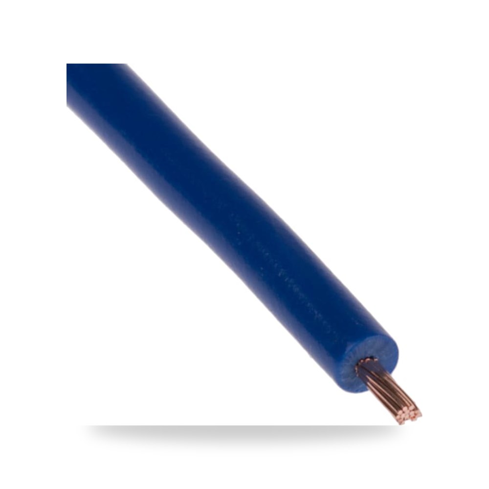 سلك توصيل مرن بوردات 22 AWG أزرق 100 عالي ريمكو للتوريدات الصناعية (Reemco Industrial)