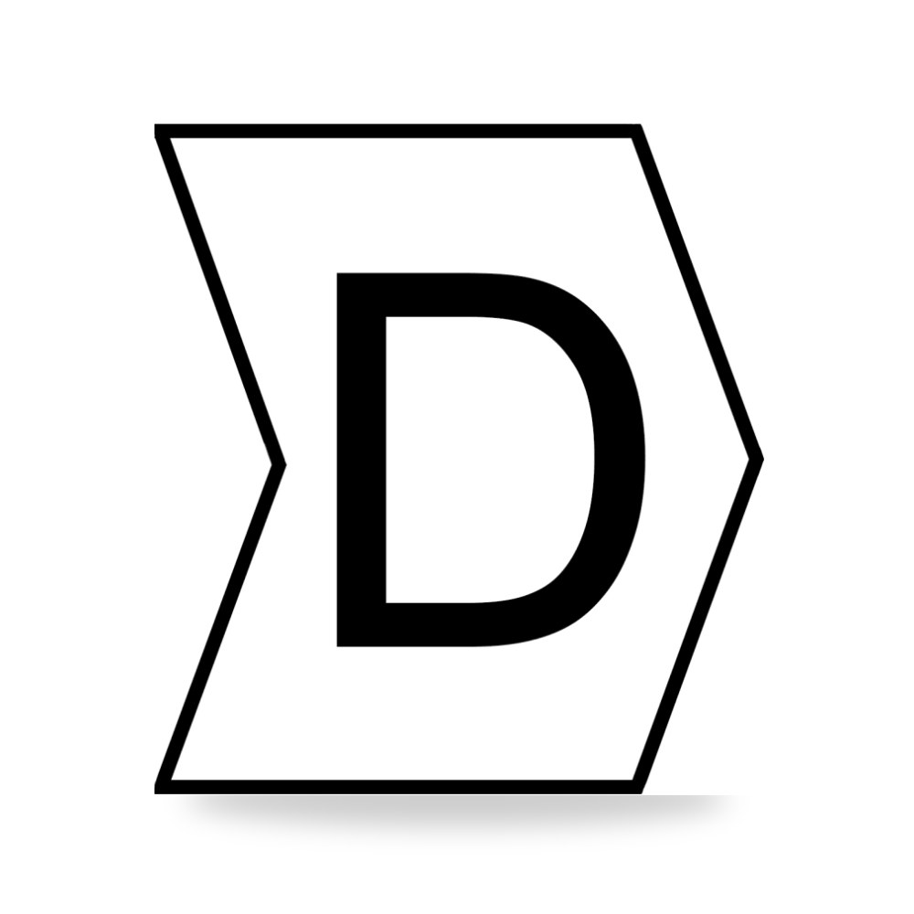 علامة وترقيم كابلات وأسلاك رمز D أبيض قطر 5 ريمكو للتوريدات الصناعية (Reemco Industrial)
