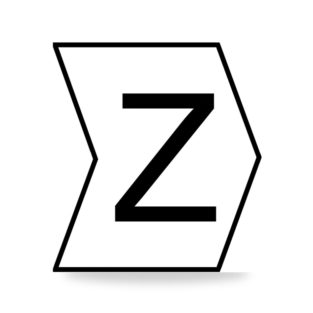 علامة وترقيم كابلات وأسلاك رمز Z أبيض قطر 5 ريمكو للتوريدات الصناعية (Reemco Industrial)