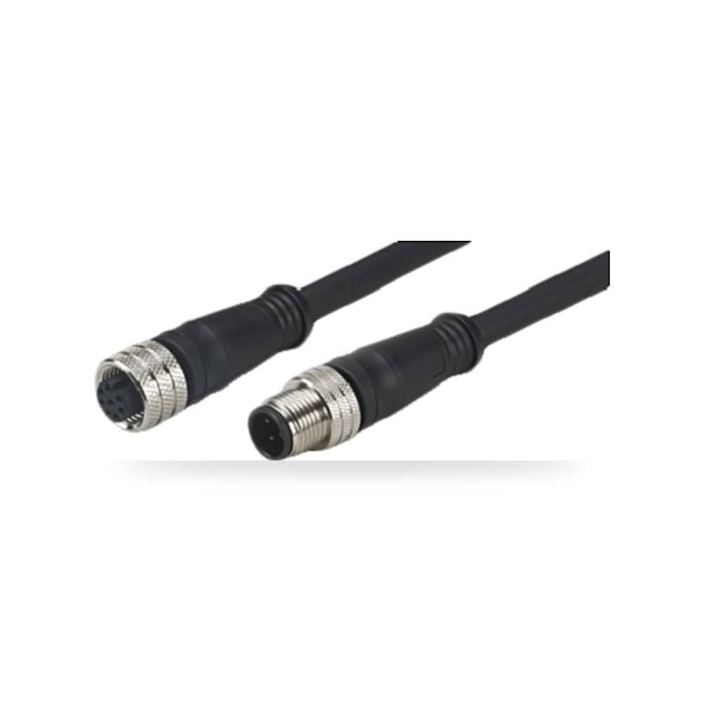 كابل توصيل حساسات ومشغلات M12 3 أطراف طراز S ريمكو للتوريدات الصناعية (Reemco Industrial)