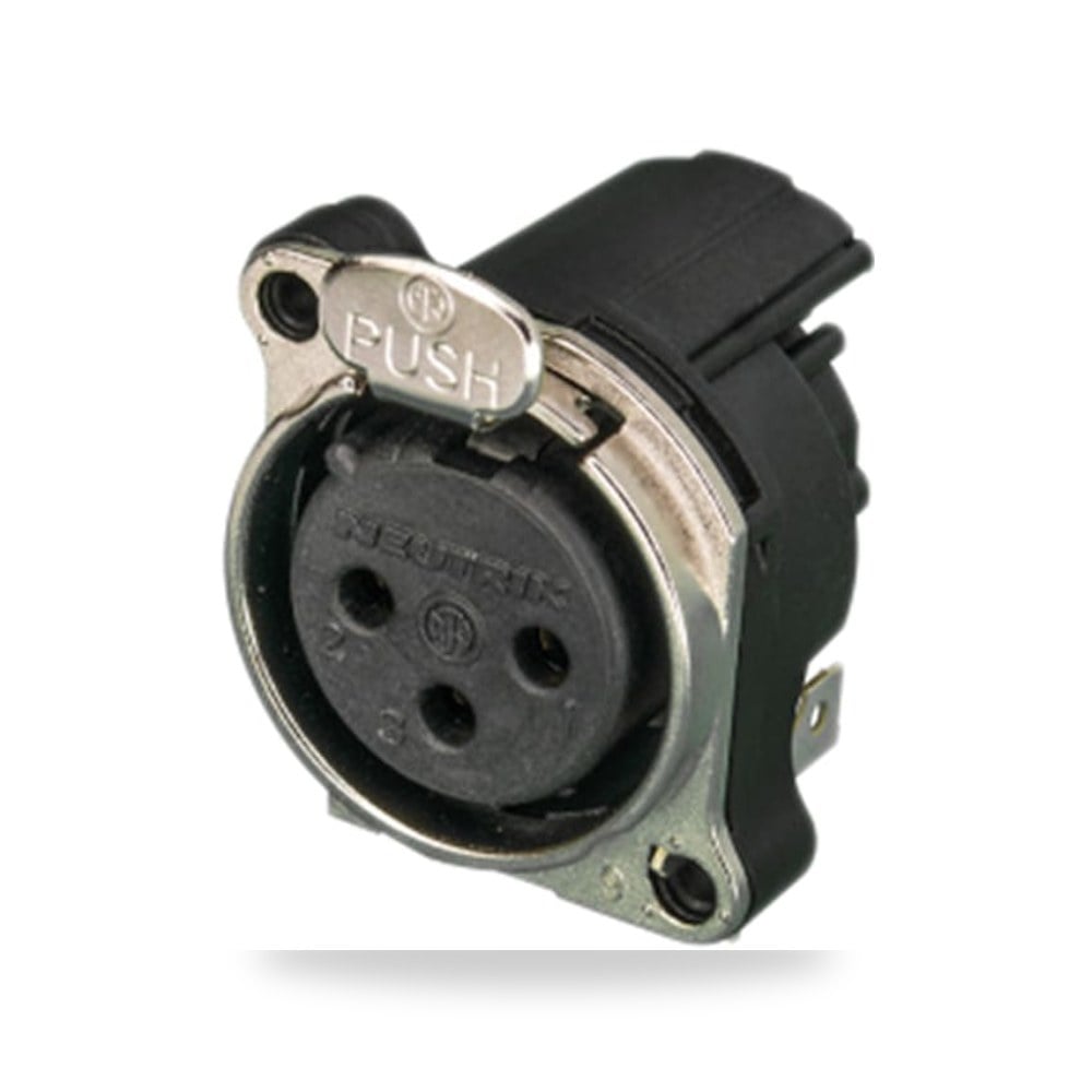 موصل إشارات وفيش XLR صوتي صناعي طراز N صناعي ريمكو للتوريدات الصناعية (Reemco Industrial)