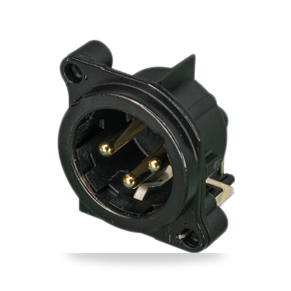 موصل إشارات وفيش XLR صوتي صناعي طراز N معتمد ريمكو للتوريدات الصناعية (Reemco Industrial)