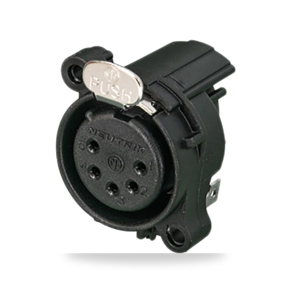 موصل إشارات وفيش XLR صوتي صناعي طراز N شاق RS ريمكو للتوريدات الصناعية (Reemco Industrial)