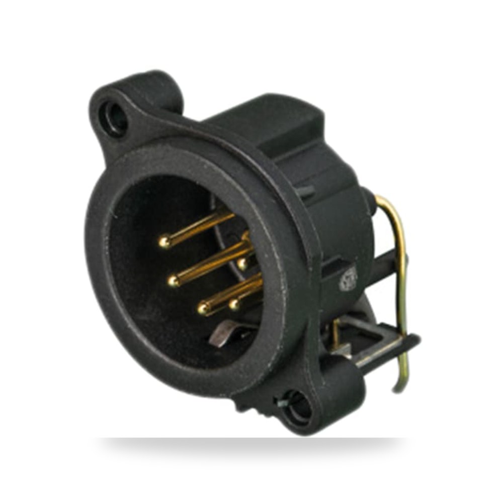موصل إشارات وفيش XLR صوتي صناعي طراز N متين ريمكو للتوريدات الصناعية (Reemco Industrial)