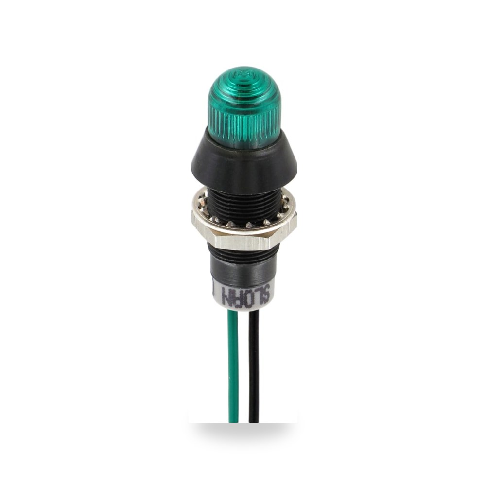 لمبة بيان وإشارة لوحات 28V DC أخضر لوحات ريمكو للتوريدات الصناعية (Reemco Industrial)