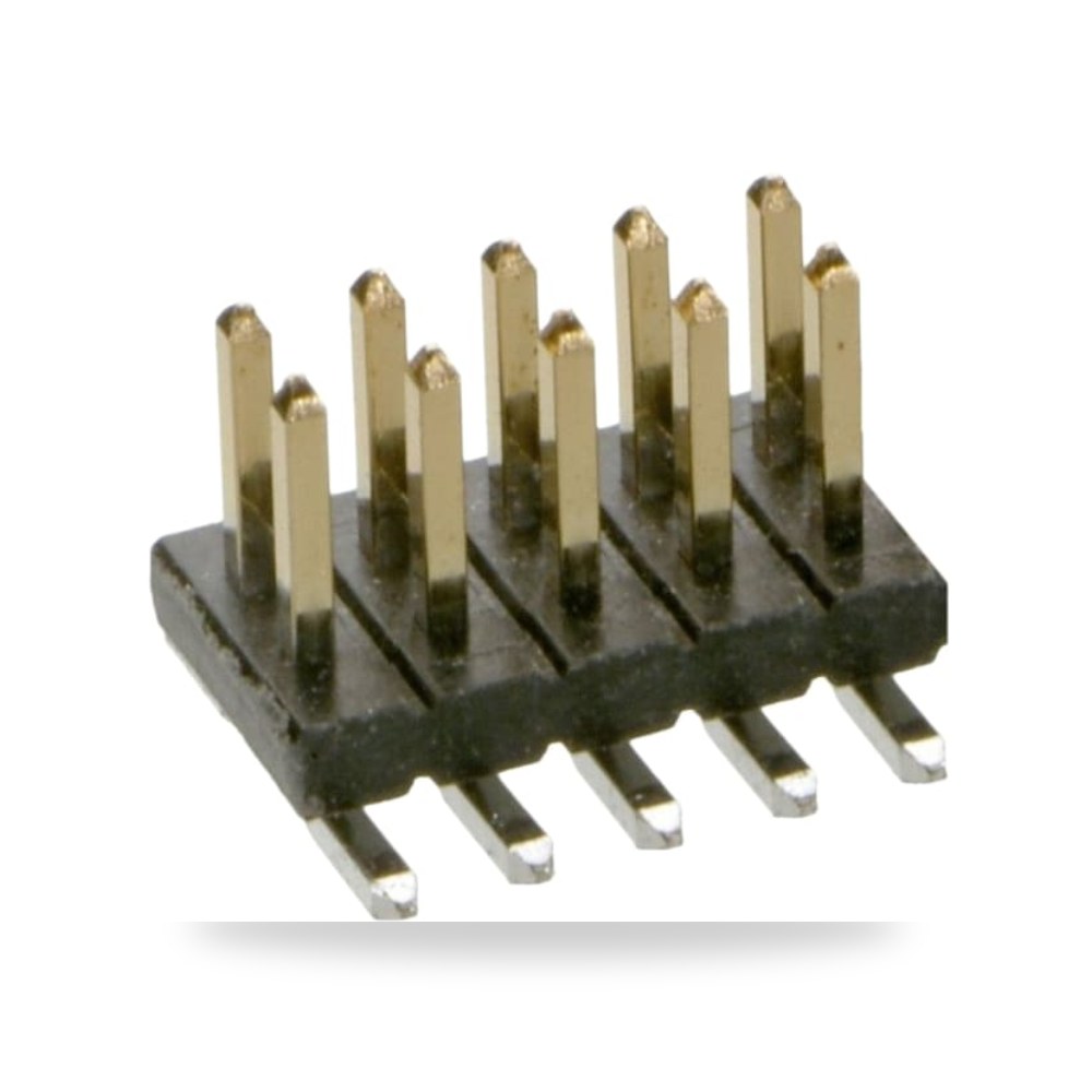 موصل وبن هيدر بوردات PCB 10 خط خطوة 1.27 طراز ريمكو للتوريدات الصناعية (Reemco Industrial)