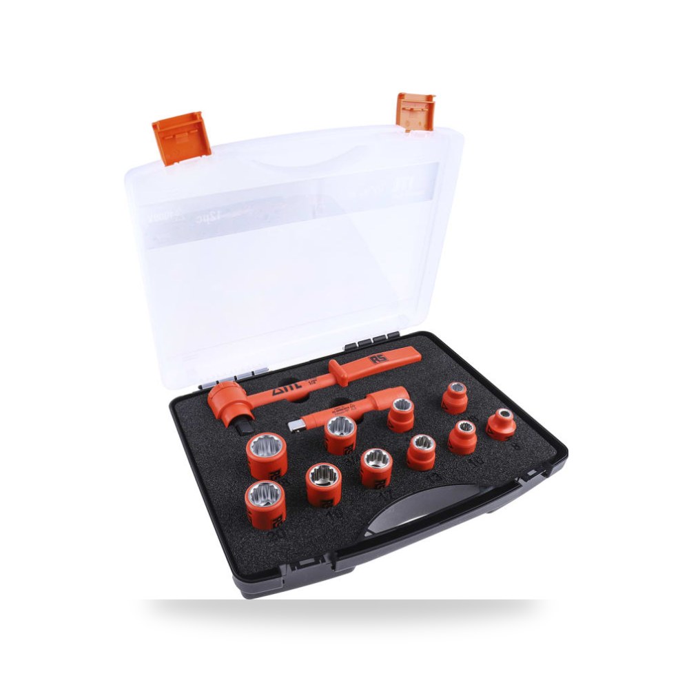 طقم لقم ومفاتيح بكس وسيستم 12 طراز احترافي RS ريمكو للتوريدات الصناعية (Reemco Industrial)