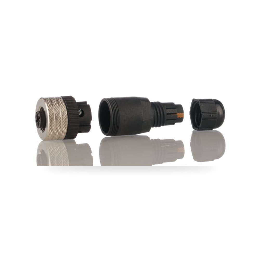 موصل دائري صناعي M12 4 أطراف كابل طراز G RS ريمكو للتوريدات الصناعية (Reemco Industrial)