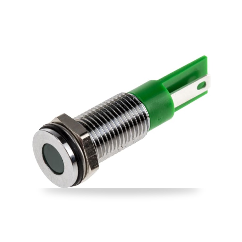 لمبة بيان وإشارة لوحات 6V DC أخضر صناعي RS ريمكو للتوريدات الصناعية (Reemco Industrial) موديل