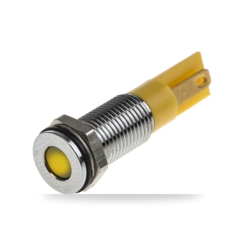 لمبة بيان وإشارة لوحات 6V DC أصفر RS PRO ريمكو للتوريدات الصناعية (Reemco Industrial) موديل