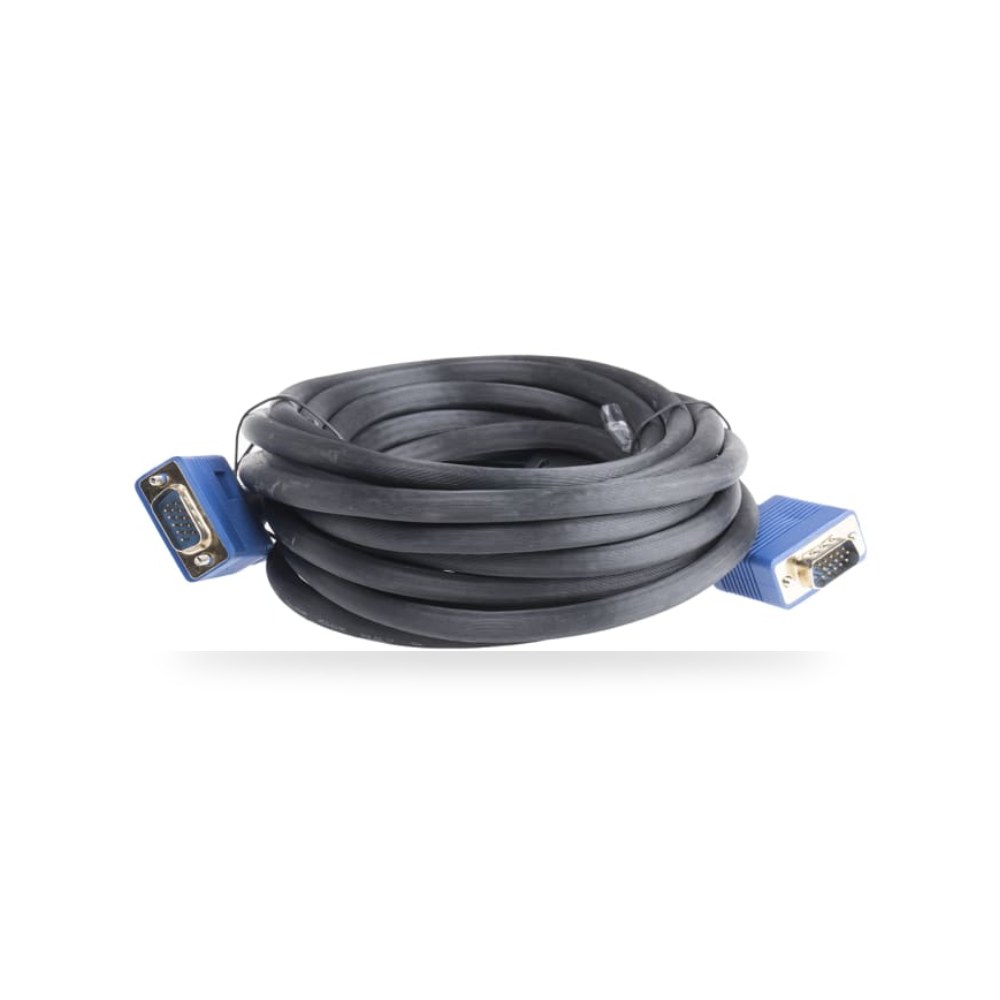 كابل شاشات وعرض فيديو VGA صناعي طول 5 فولاذي ريمكو للتوريدات الصناعية (Reemco Industrial)