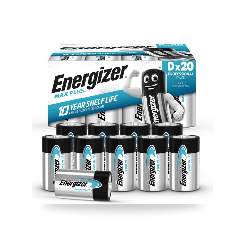 بطارية قلوية D 1.5V عالية طراز احترافي RS PRO ريمكو للتوريدات الصناعية (Reemco Industrial)