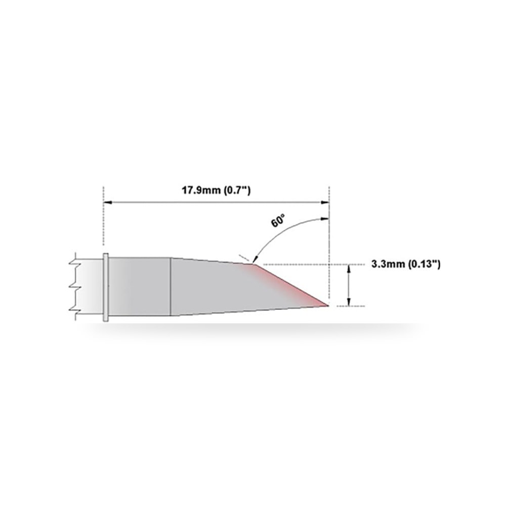 رأس وسن كاوية لحام قصدير إلكترونية دقيقة 3.3 ريمكو للتوريدات الصناعية (Reemco Industrial)