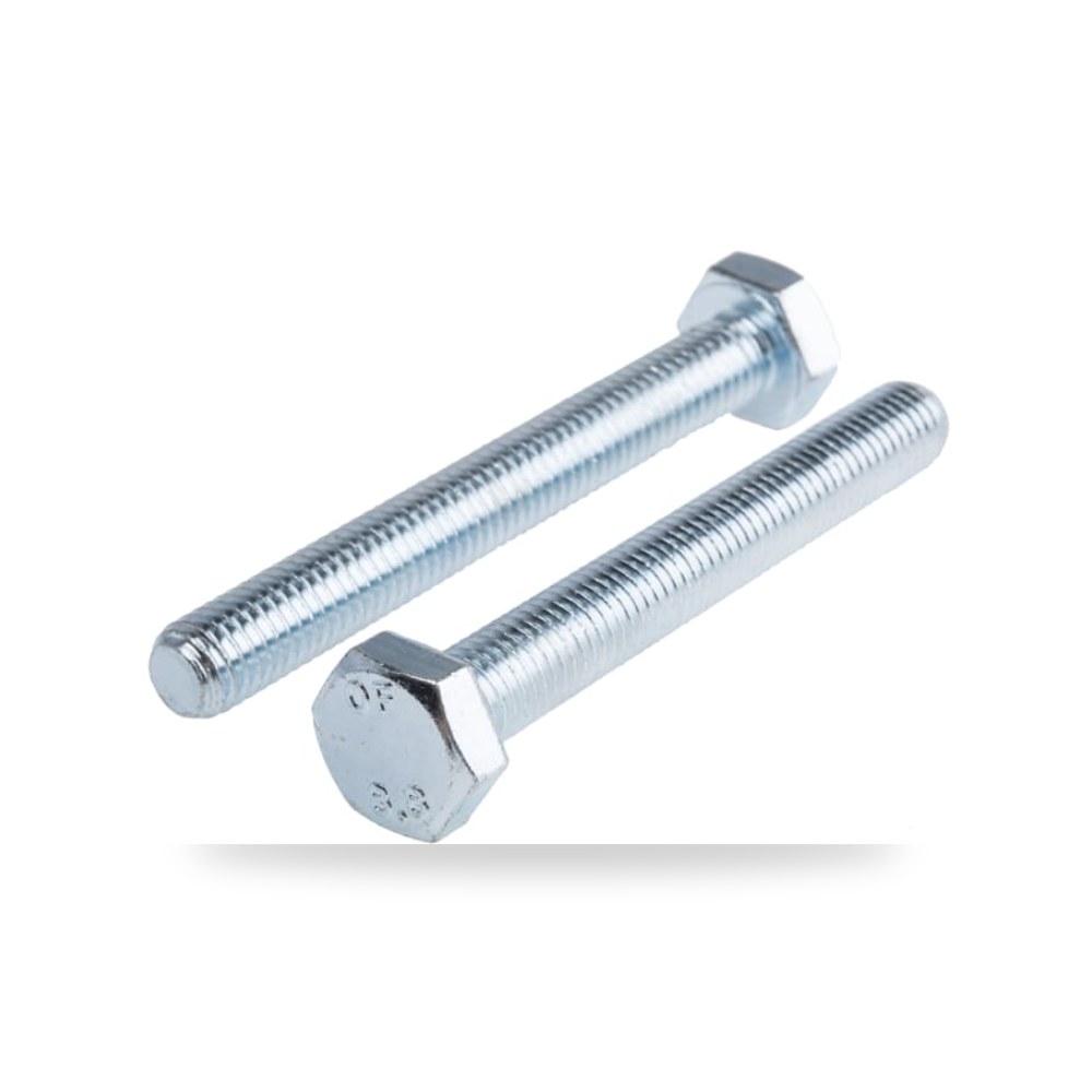 مسمار صلب مسدس سداسي M10 × 80 مجلفن معتمد ريمكو للتوريدات الصناعية (Reemco Industrial)