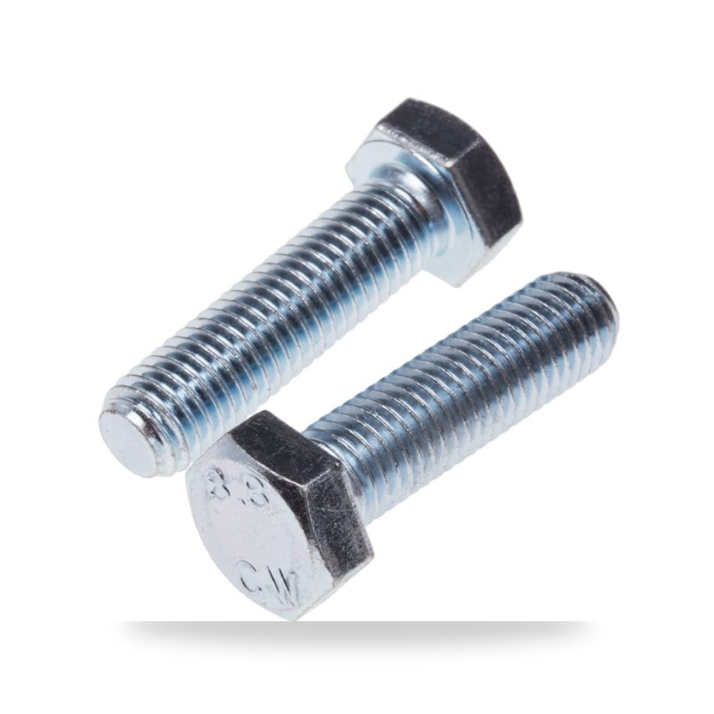 مسمار صلب مسدس سداسي M12 × 45 مجلفن طراز ريمكو للتوريدات الصناعية (Reemco Industrial) موديل