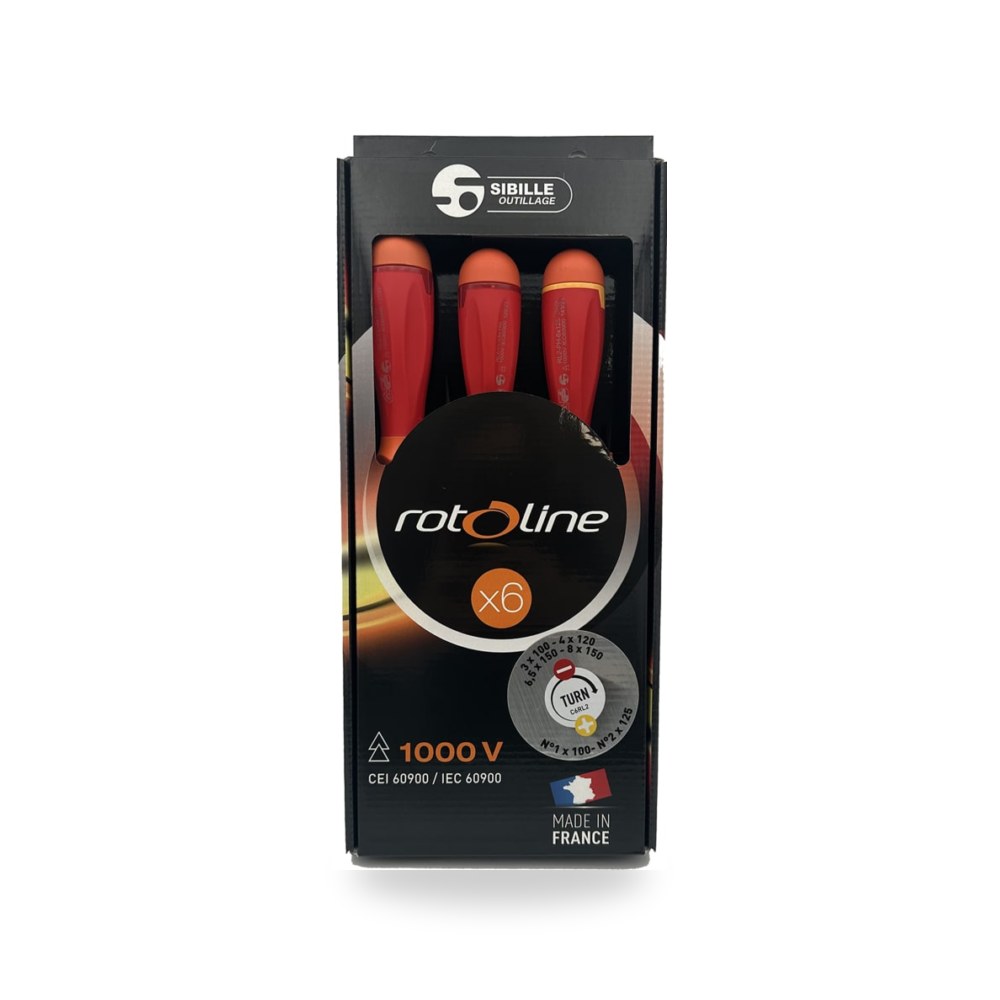مفك براغي عازل 1000V SLOTTED صلب معتمد أداء ريمكو للتوريدات الصناعية (Reemco Industrial)