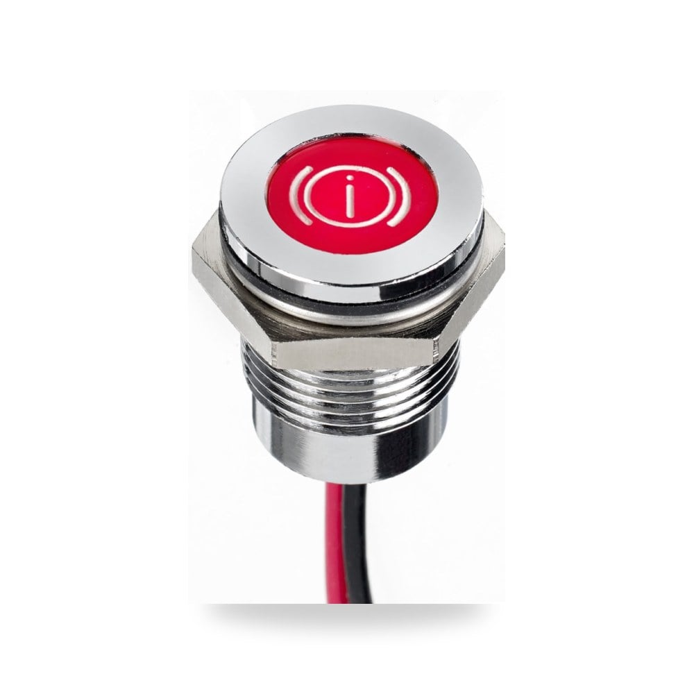 لمبة بيان وإشارة لوحات 13.2V DC أحمر 14 صناعي ريمكو للتوريدات الصناعية (Reemco Industrial)