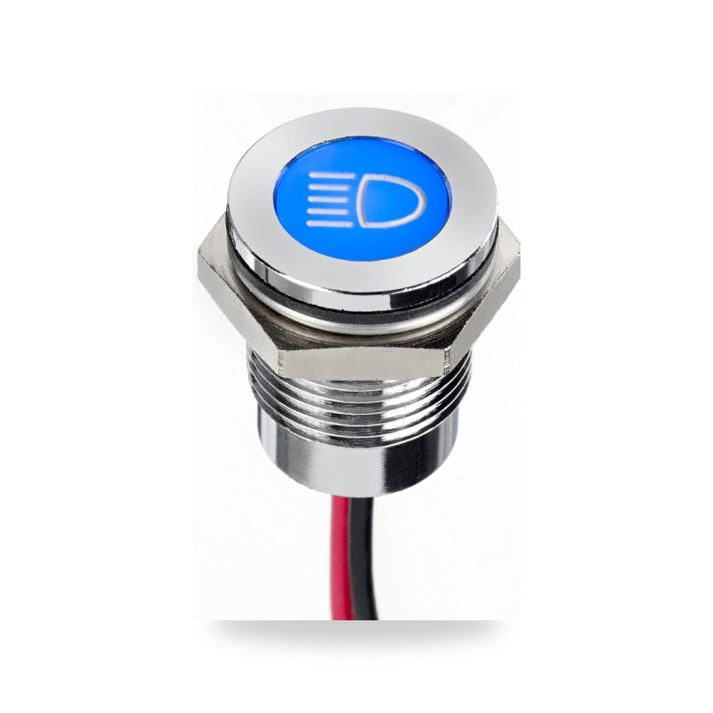 لمبة بيان وإشارة لوحات 13.2V DC أزرق 14 مم ريمكو للتوريدات الصناعية (Reemco Industrial)