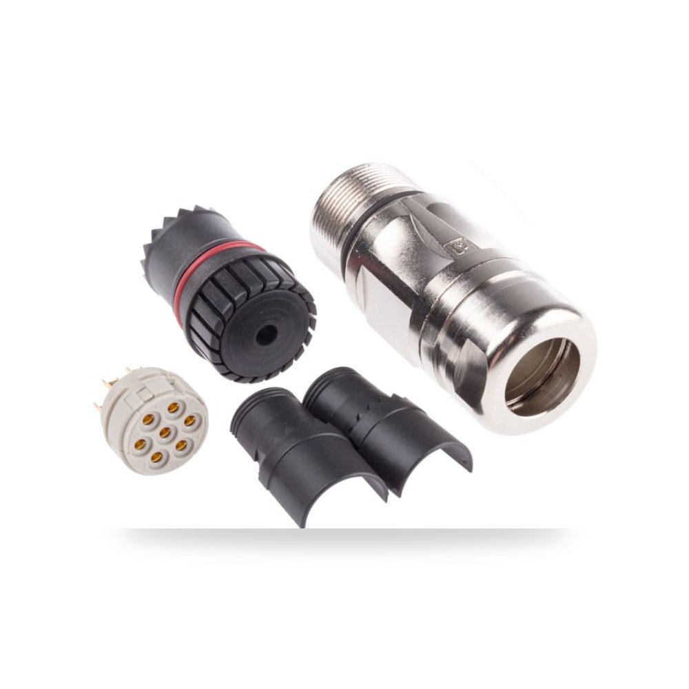 موصل دائري صناعي M23 7 طراز احترافي RS PRO ريمكو للتوريدات الصناعية (Reemco Industrial) موديل