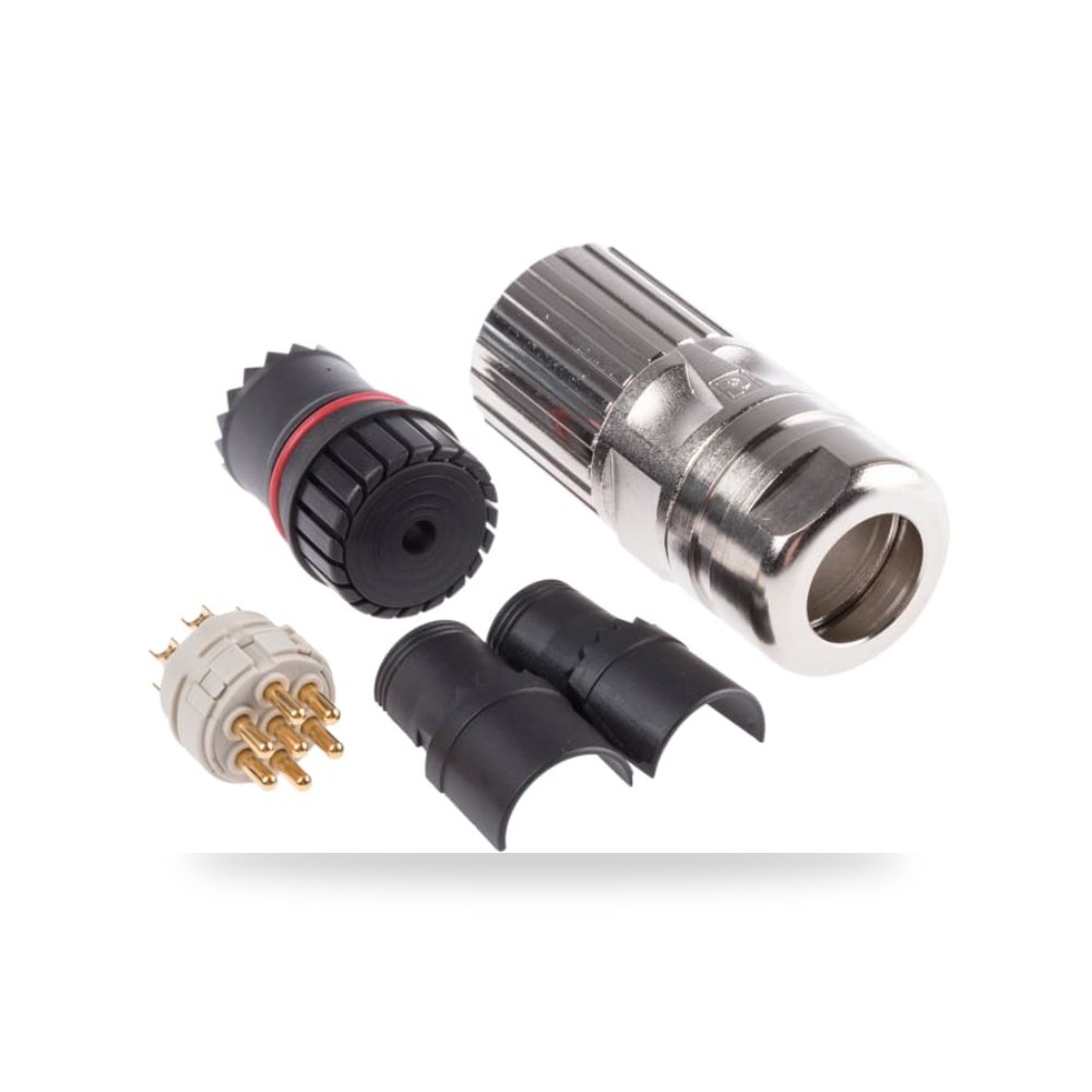 موصل دائري صناعي معتمد M23 7 أطراف طراز ريمكو للتوريدات الصناعية (Reemco Industrial)