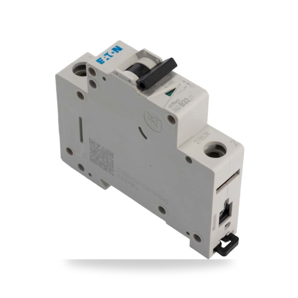 قاطع تيار أوتوماتيكي MCB أحادي 32A منحنى B ريمكو للتوريدات الصناعية (Reemco Industrial)