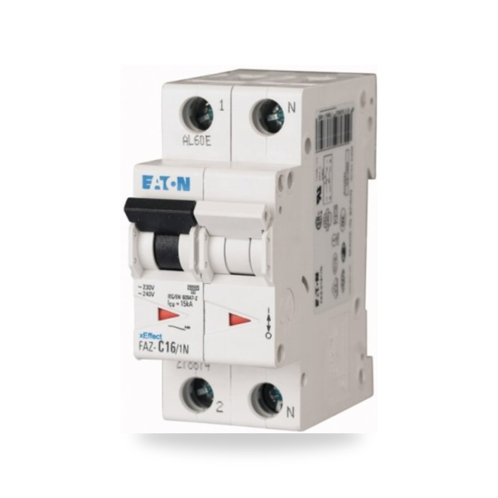 قاطع تيار أوتوماتيكي MCB أحادي 6A منحنى طراز ريمكو للتوريدات الصناعية (Reemco Industrial)