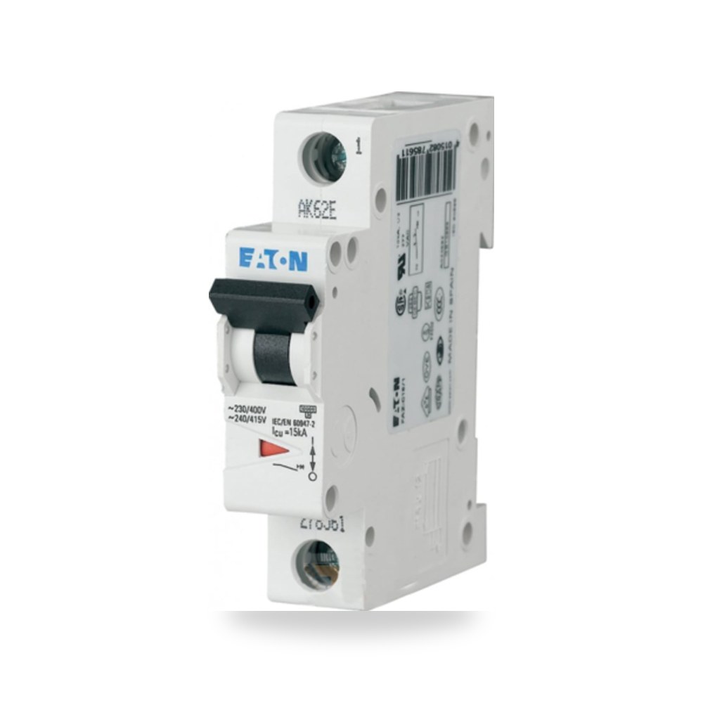 قاطع تيار أوتوماتيكي MCB أحادي 4A طراز B RS ريمكو للتوريدات الصناعية (Reemco Industrial)