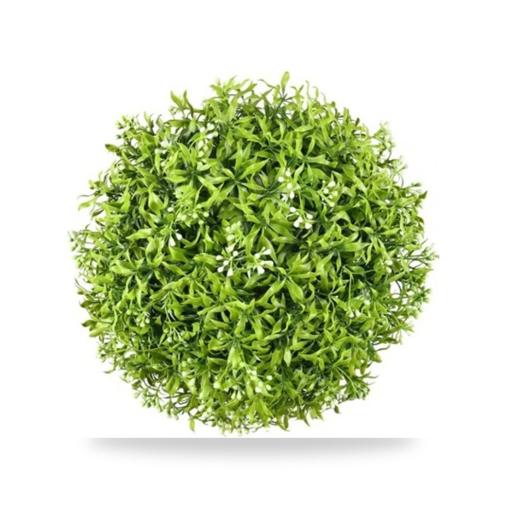 كرة عشب وردة بيضاء 30 سم W1 30CM آل طالب للري والزراعة (Altaleb Agri)