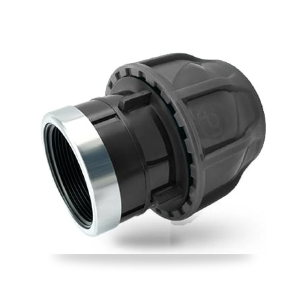 بداية ربط أنثى بحلقة دعم مجلفنة 90 × 3 بوصة آل طالب للري والزراعة (Altaleb Agri) موديل