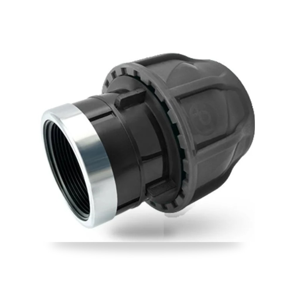 بداية ربط أنثى بحلقة دعم مجلفنة 25 × 4×3 بوصة آل طالب للري والزراعة (Altaleb Agri) موديل