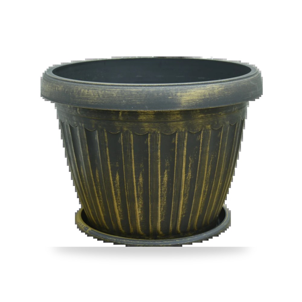 حوض زراعي بلاستيك 50*37.5 سم لون ذهبي آل طالب للري والزراعة (Altaleb Agri) موديل